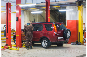 Комплексное обслуживание Honda CRV включает: