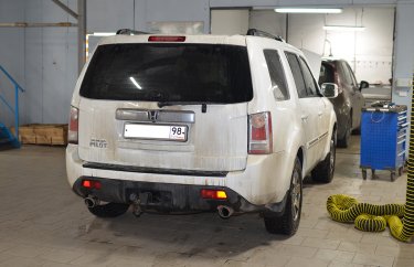 Диагностика Хонда Пилот (подробные фото)