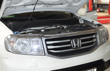 Диагностика Хонда Пилот (подробные фото)