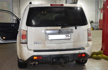 Диагностика Хонда Пилот (подробные фото)