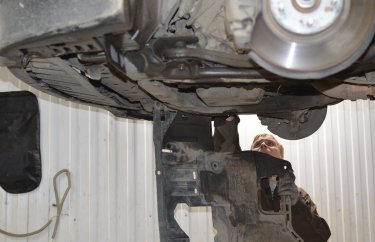 Снятие защиты картера Хонда Аккорд