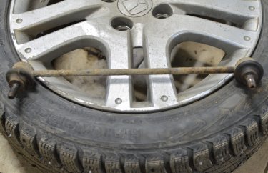 Замена стойки стабилизатора Хонда